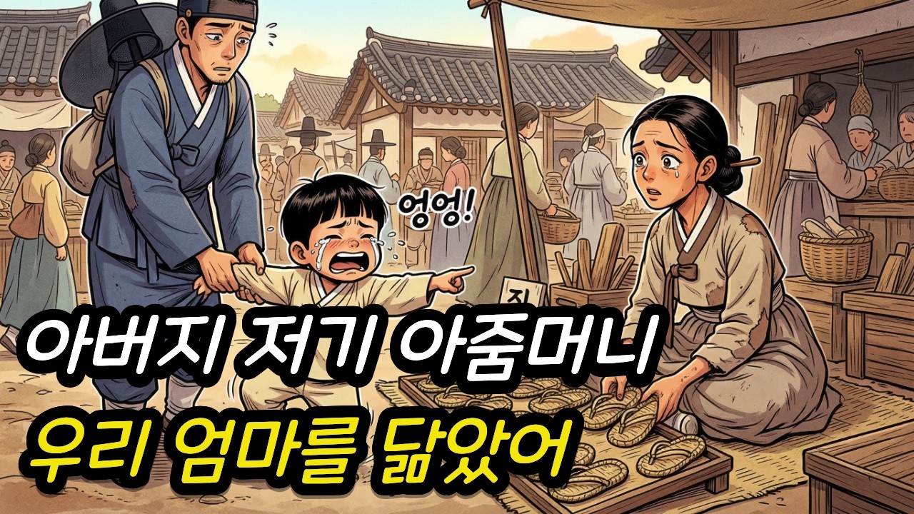 아들이 가리킨 과부의 짚신 가게, 그날이 운명의 시작이었다 |야담 민담 전설 설화 옛날이야기 오디오북 수면동화 사연|