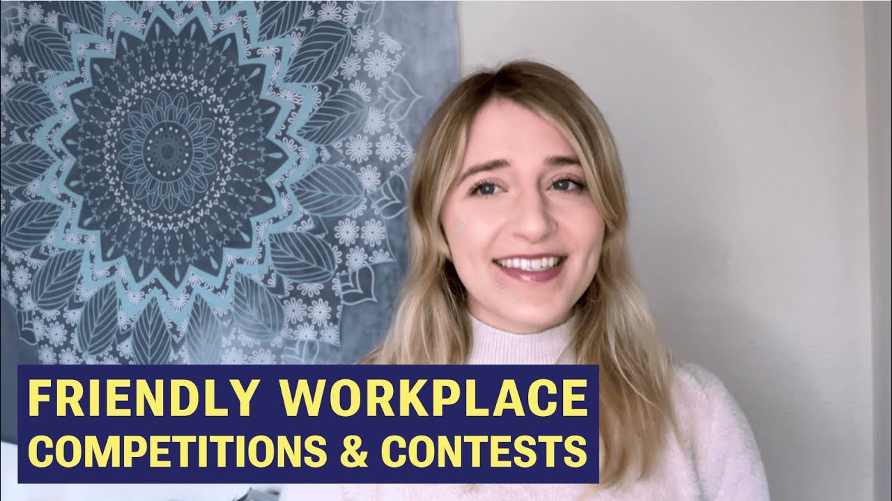 Friendly workplace competitions and contests for groups