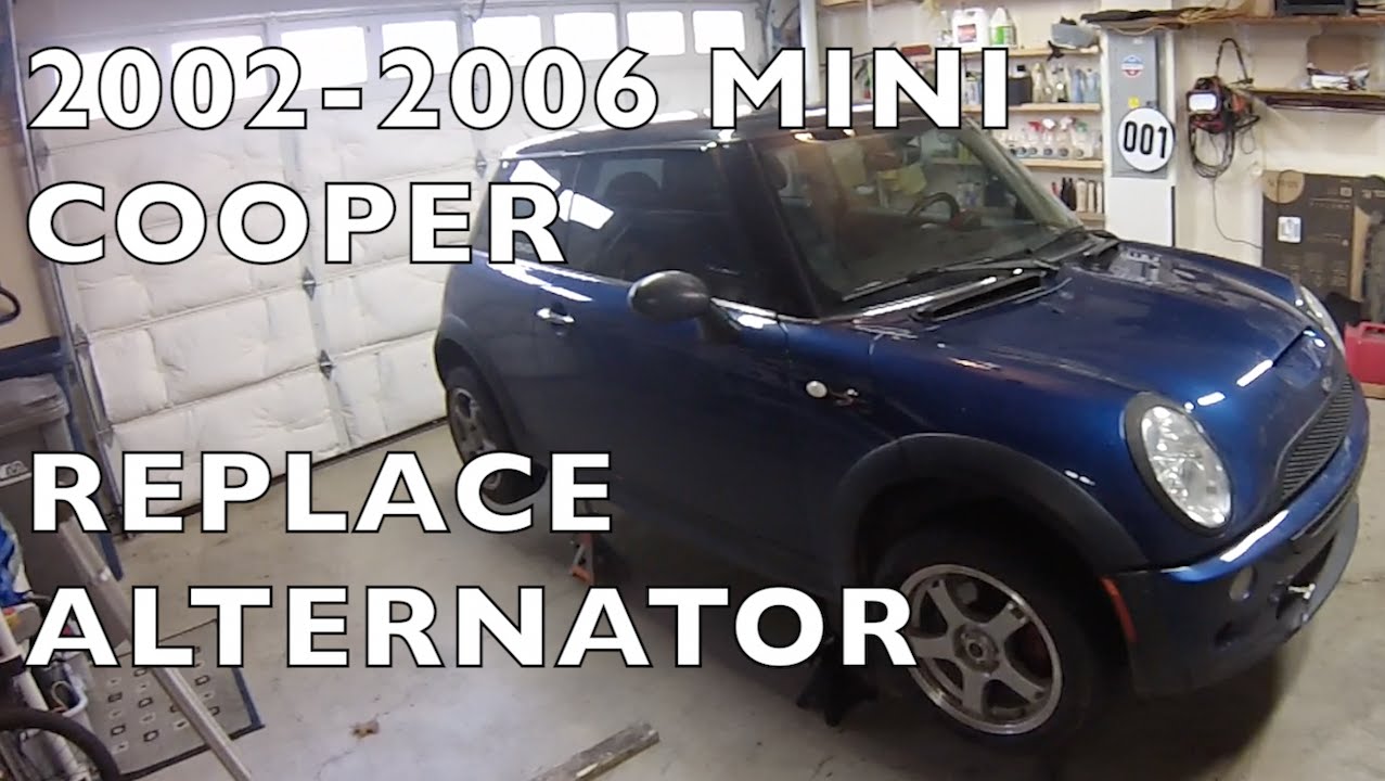 Замена генератора - MINI Cooper S POV 2002-2006 гг.