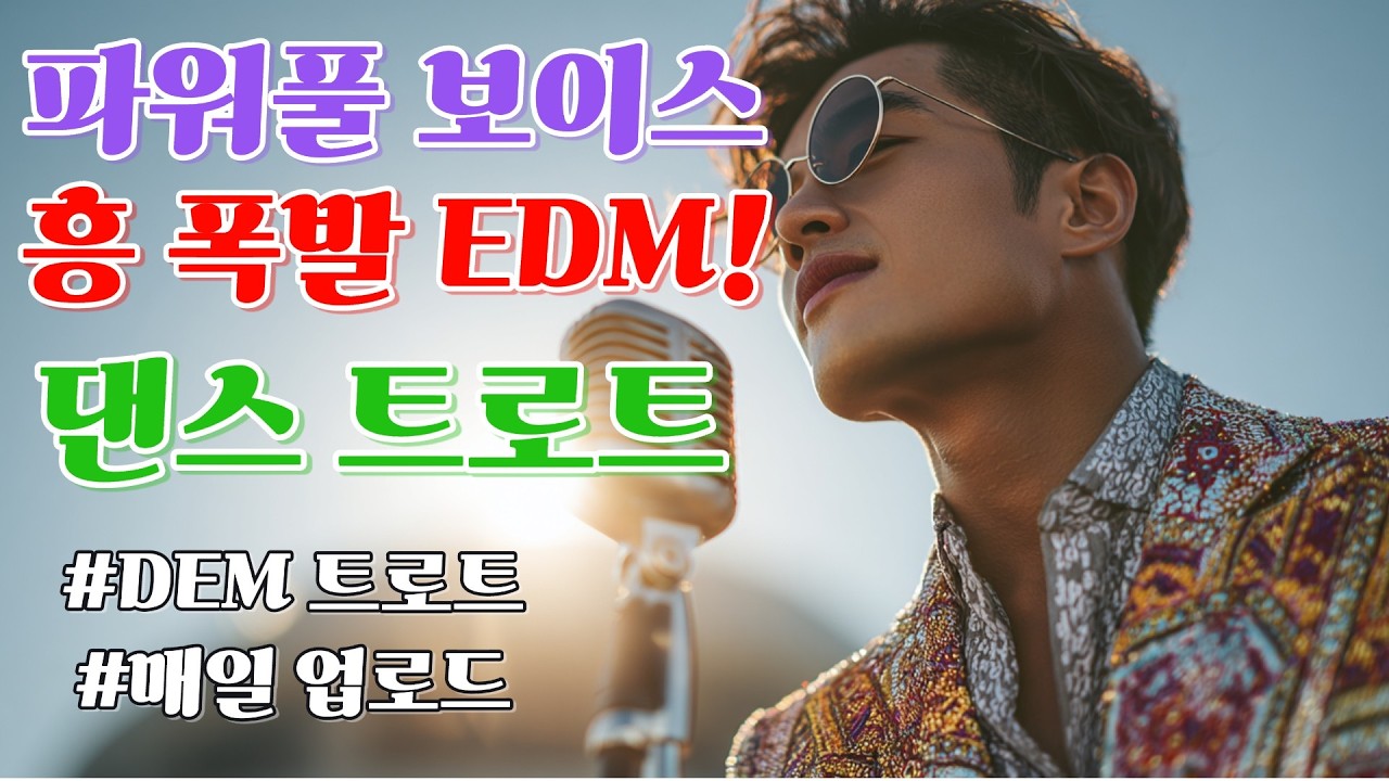 [신나는 댄스 트로트 메들리] 흥이 절로나는 EDM 댄스 트로트/ 드라이브 필수!/ 파워풀 댄스 트로트