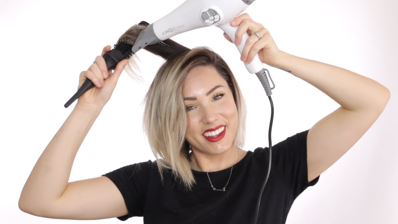Wet to Dry HAIR TUTORIAL || SHORT HAIR