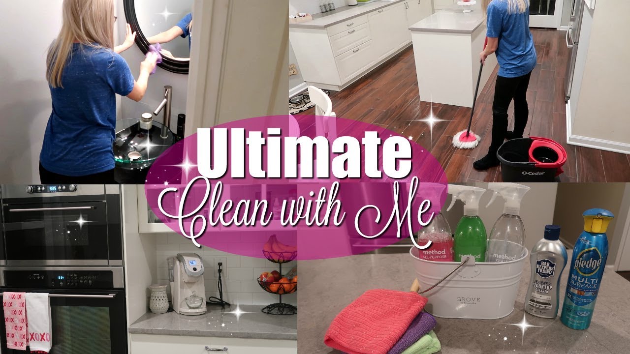 ULTIMATE CLEAN WITH ME 2018 // EXTREME CLEANING MOTIVATION // BEAUTY AND THE BEASTONS
