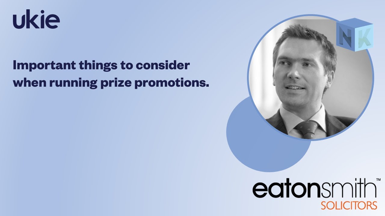 Important things to consider when running prize promotions |Ukie Need to Know|