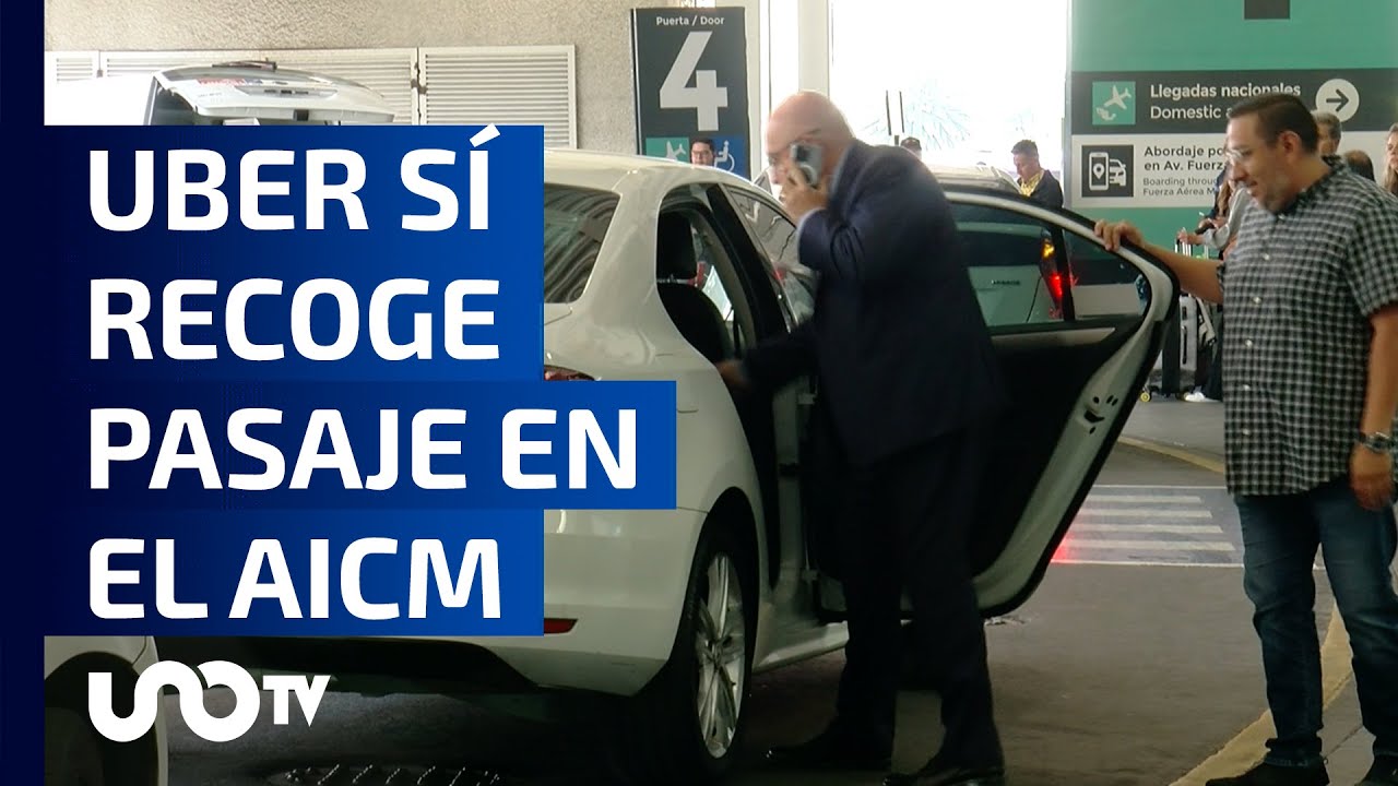 ¿No que no? Taxis de aplicación sí recogen pasaje dentro del AICM
