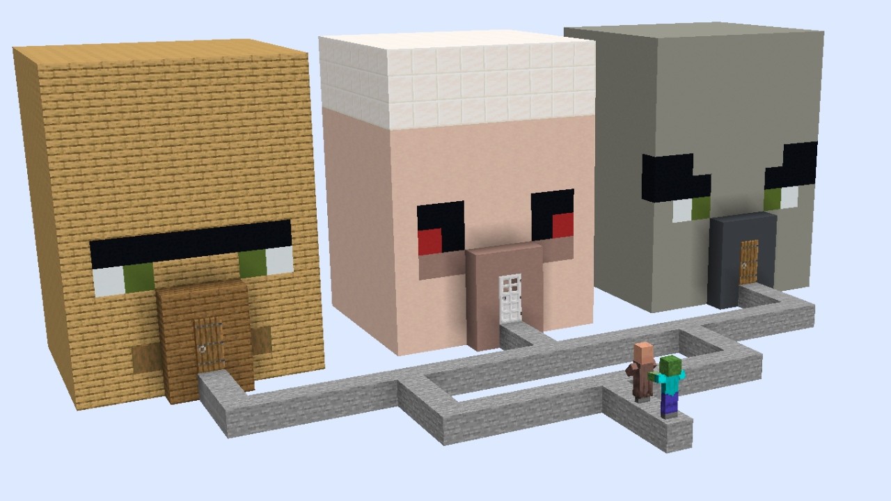 what house will the villager choose in minecraft ?
