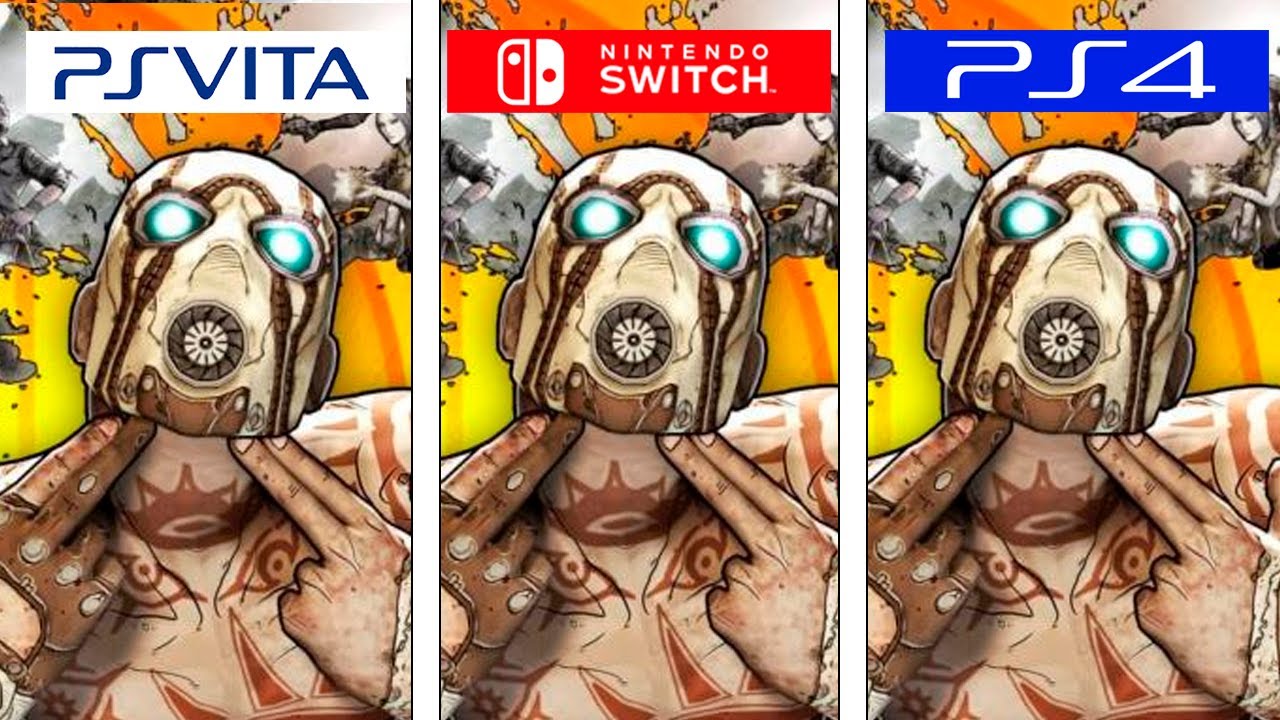 Borderlands 2 | Switch - Vita - PS4 | Graphics & FPS Comparison