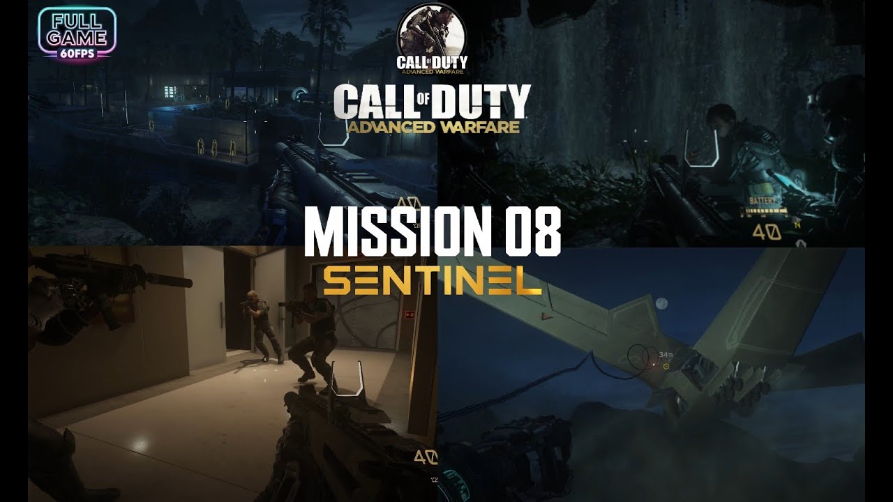 Call of Duty Advanced Warfare Mission 8 – Sentinel | Full Campaign Gameplay (1080p HD)