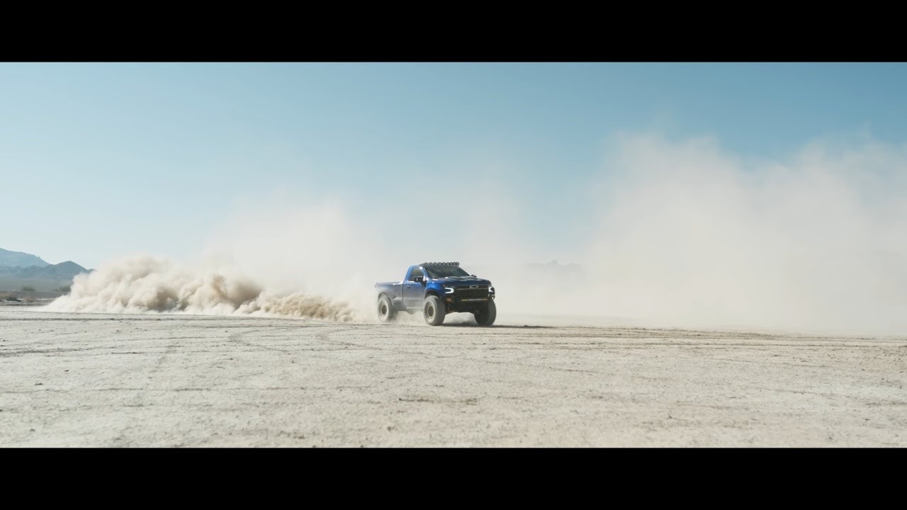 Diesel-Swapped Chevy Prerunner Rips the Desert | SEMA 2025