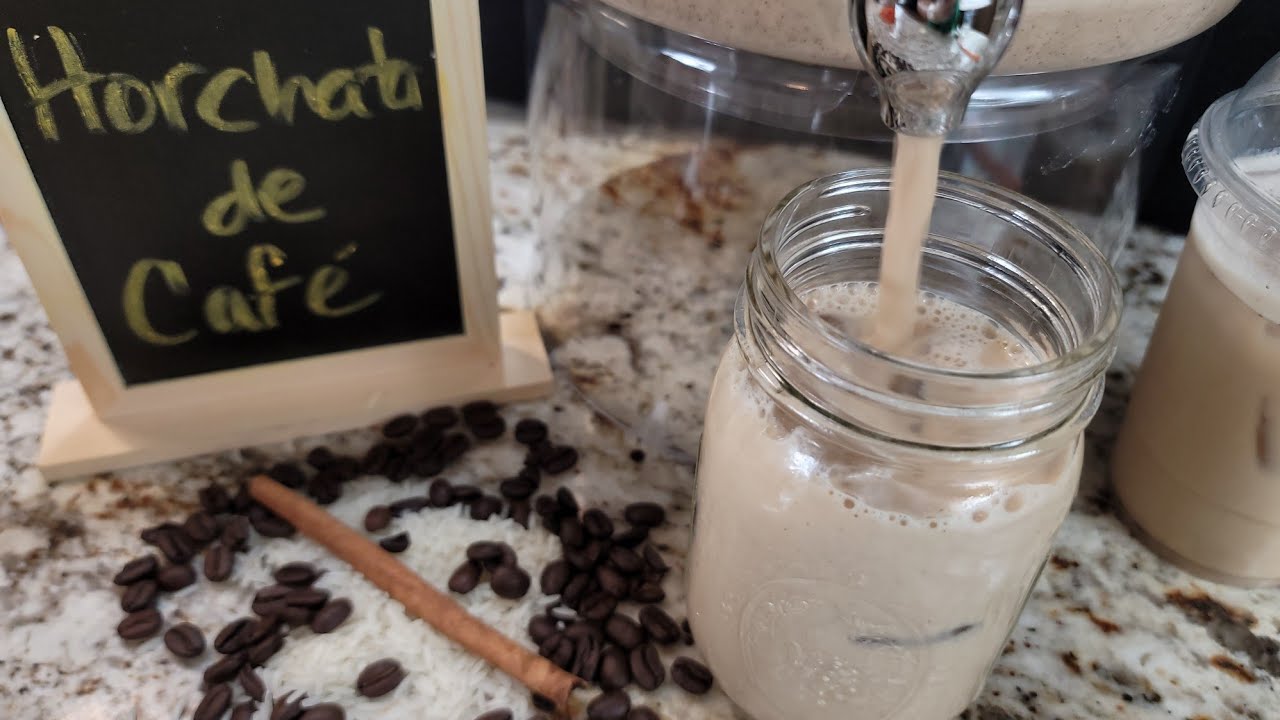 AGUA FRESCA HORCHATA DE CAFÉ 🧊🥤☕🧊  TE VA A ENCANTAR
