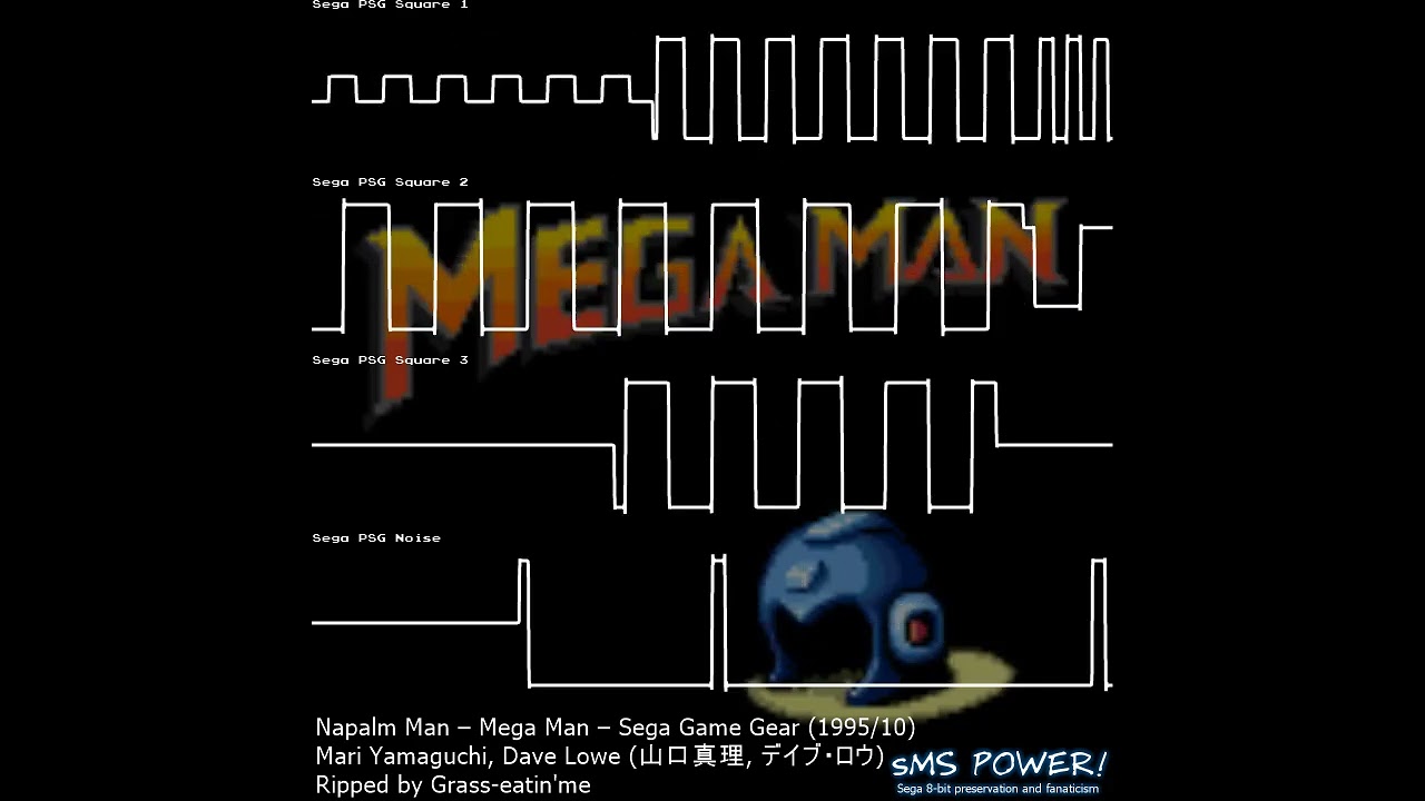 Mega Man - Sega Game Gear - Dave Lowe; Mari Yamaguchi; Minae Fujii; Takashi Tateishi