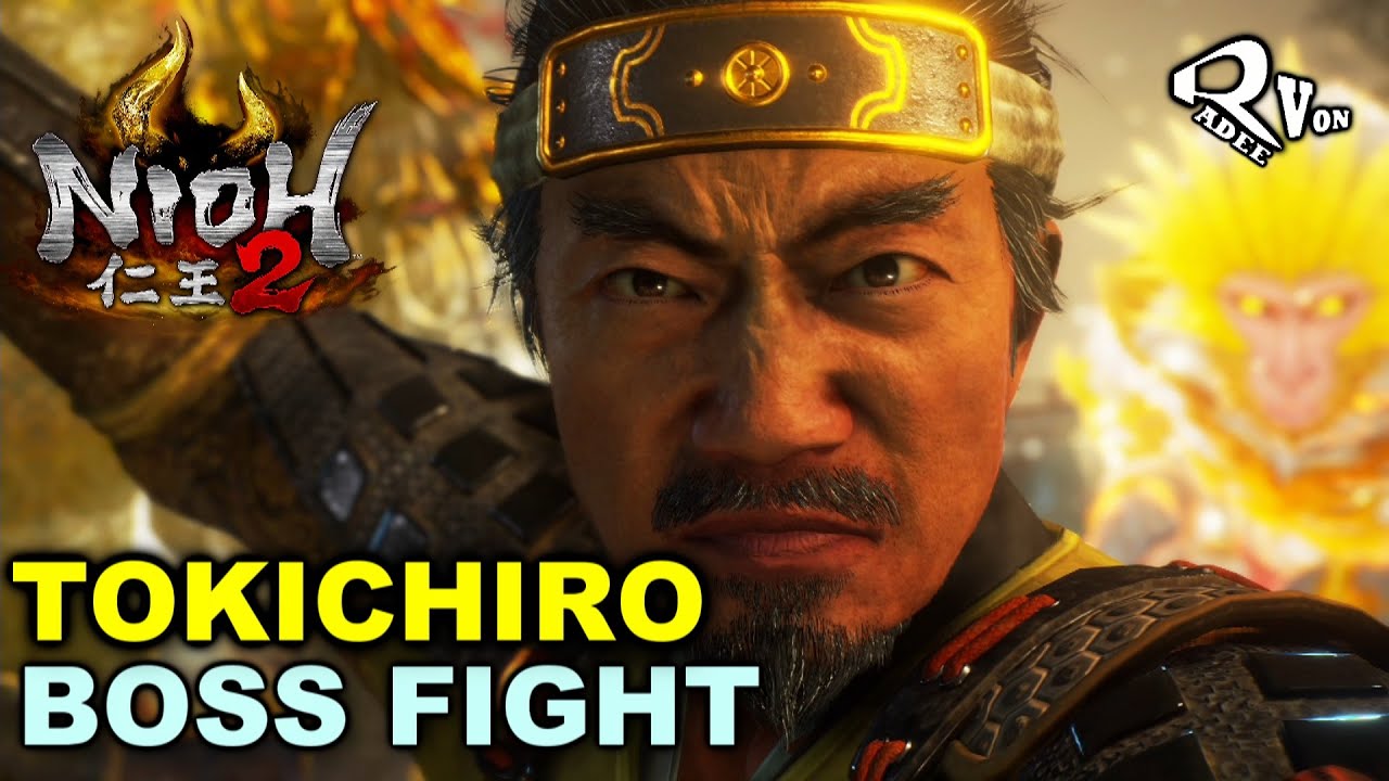 Tokichiro vs Spear Boi - Nioh 2 Boss Fight #16