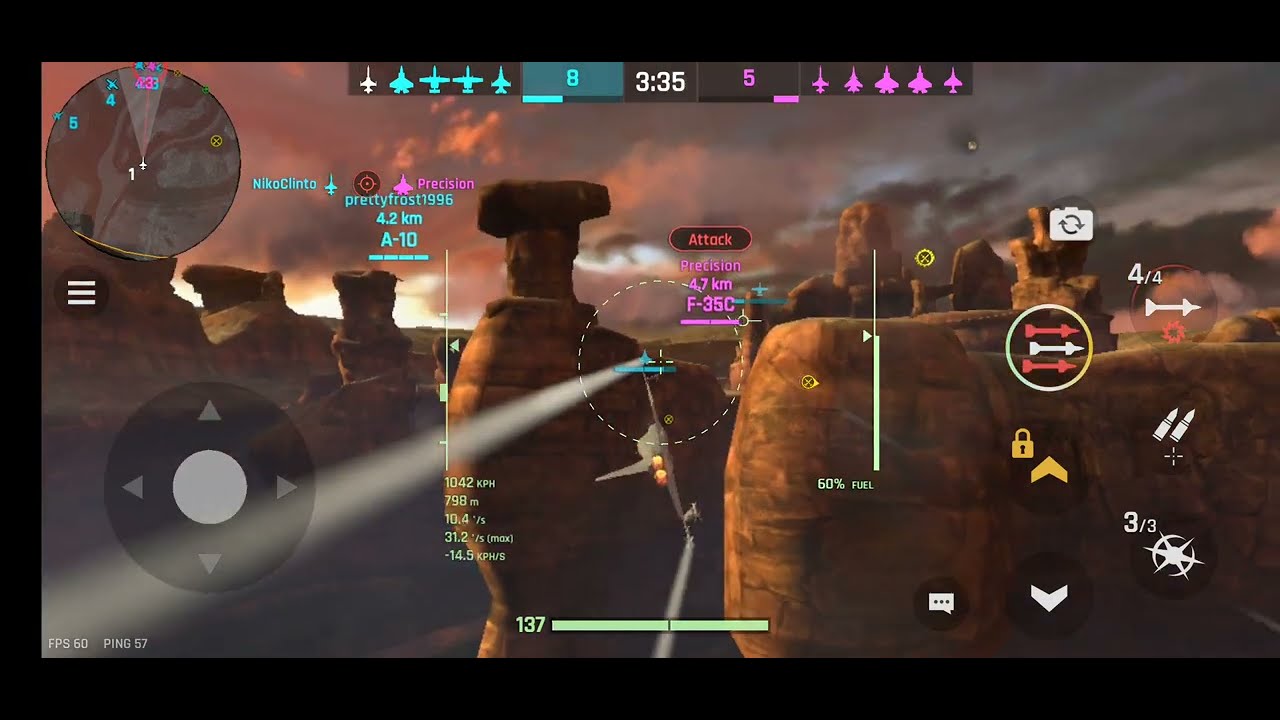 The F5 Tiger DESTROYS THE F22 RAPTOR with this Special Ability!