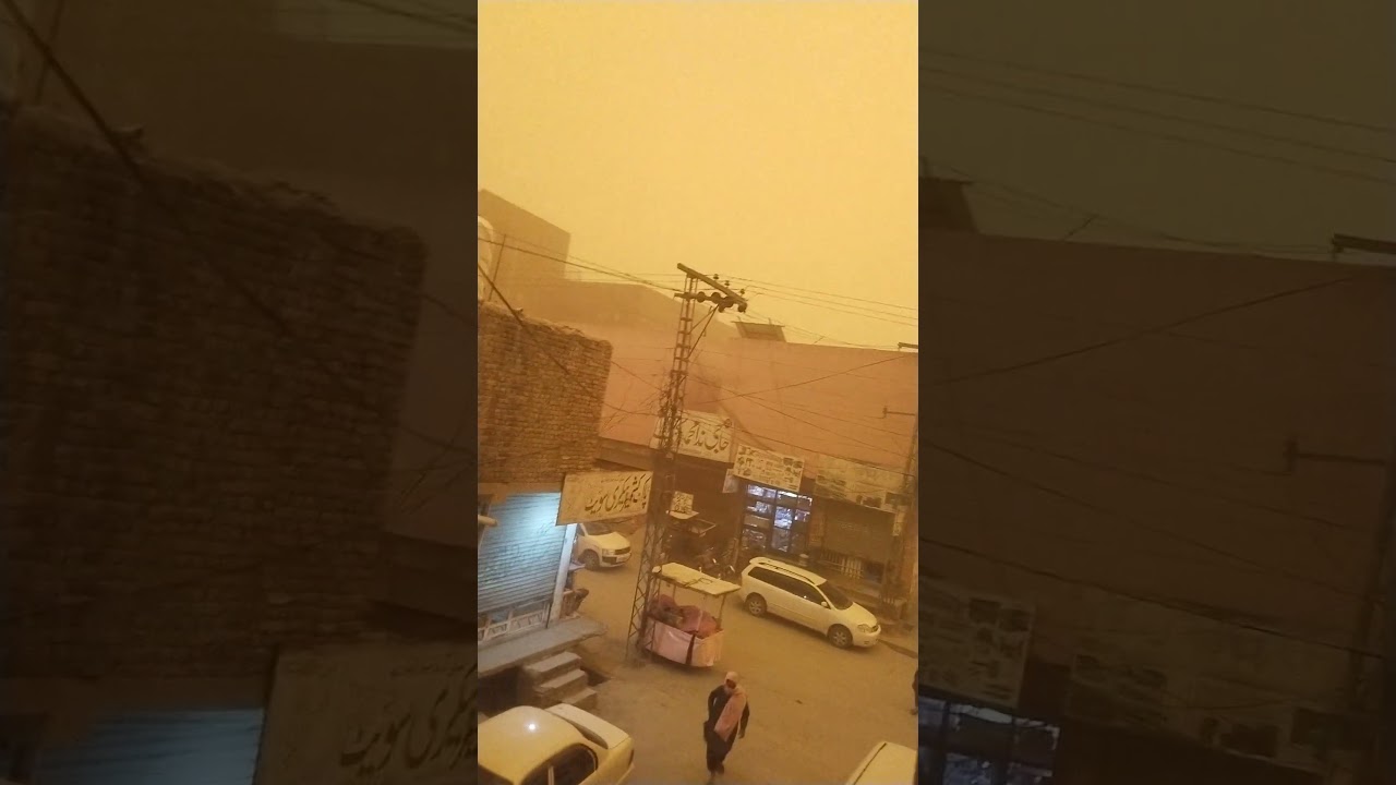 massive dust storm in chaman Balochistan pakistan #duststorm #chaman #pakistan #viral
