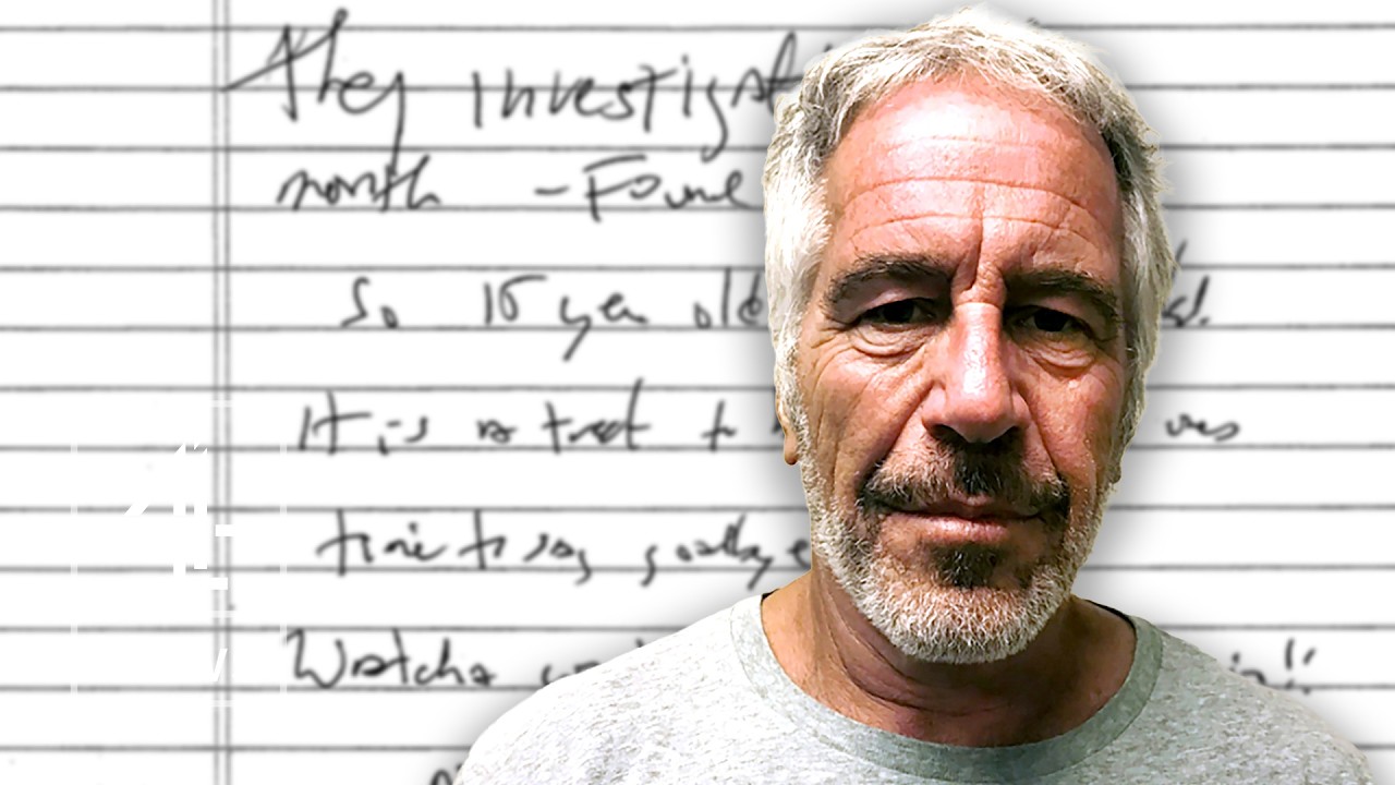 Suicide note allegedly written by Jeffrey Epstein released
