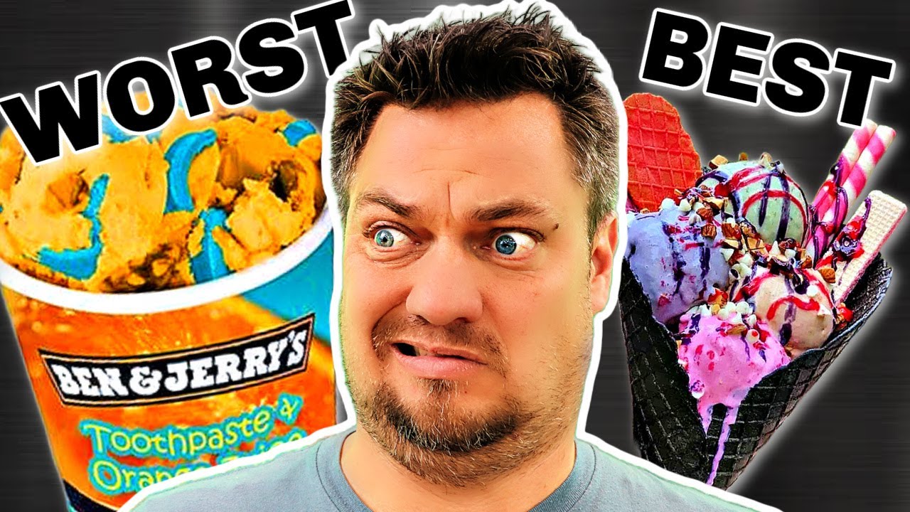 BEST vs WORST Ice Cream! Taste Test