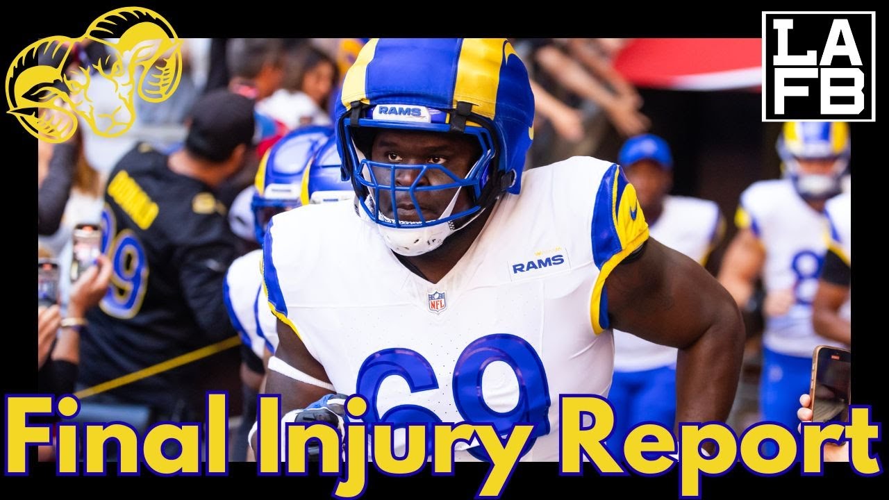 Rams Bears Final Practice Report
