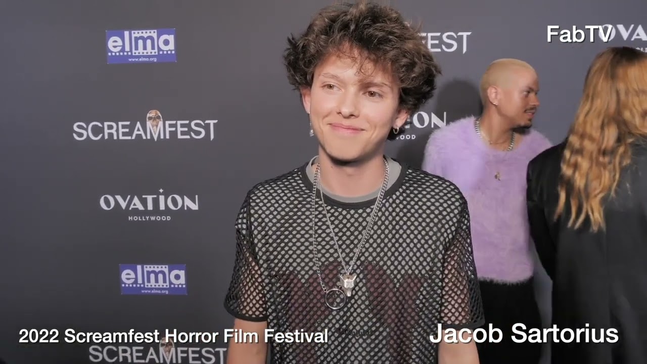 Jacob Sartorius  - 2022 Screamfest Horror Film Festival  😎 😎 😎 😎 😎