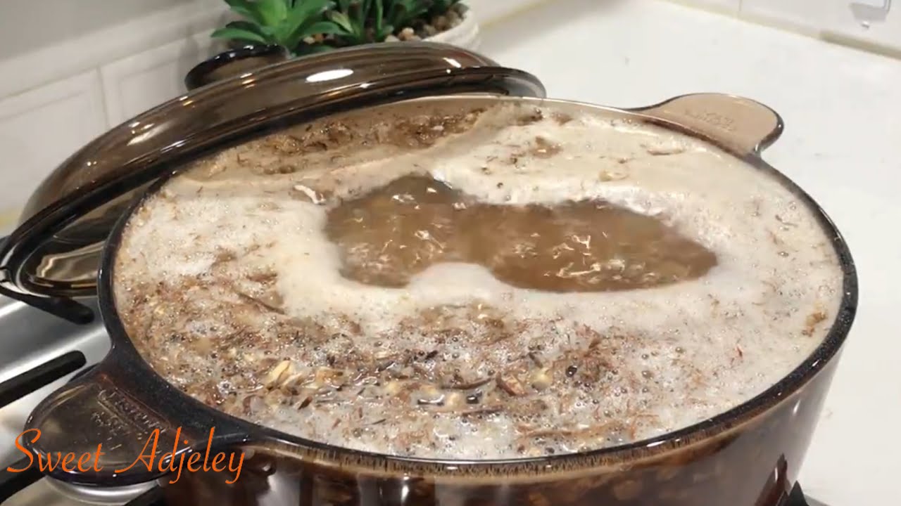 How To Make The Authentic ŋmɛdaa Recipe | Nmedaa | Local Corn Malt Drink | By Sweet Adjeley