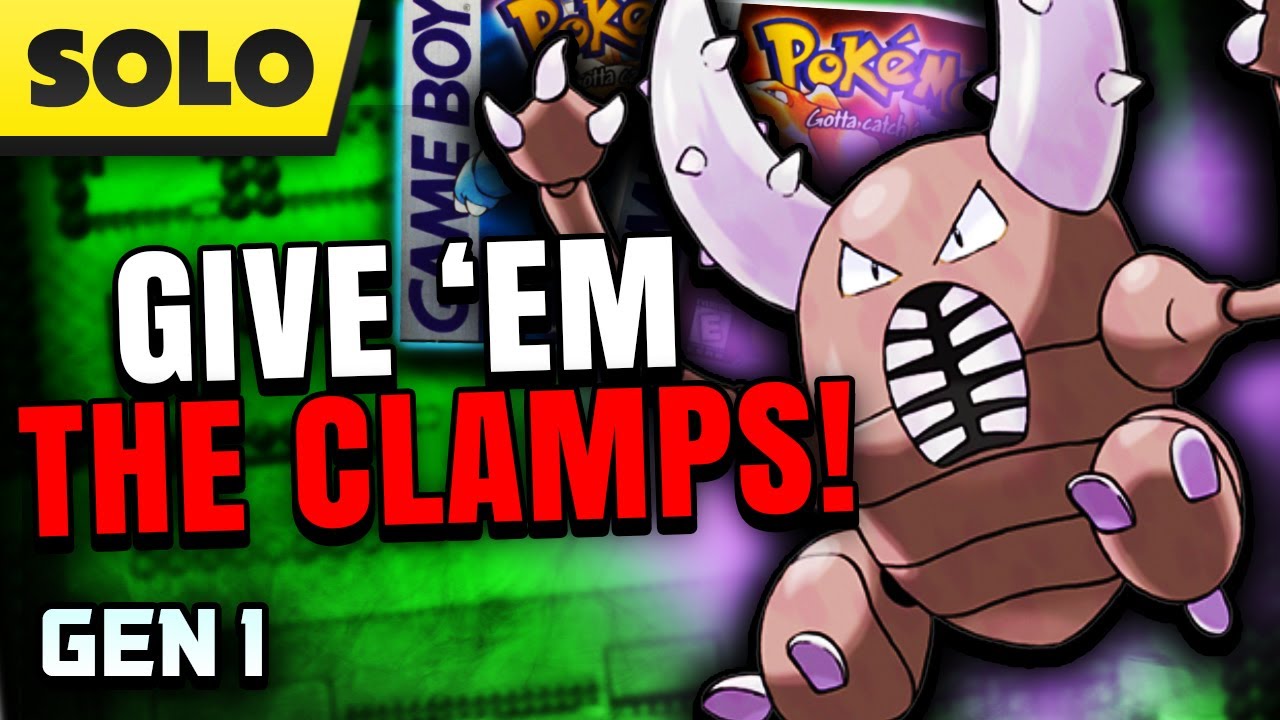How Fast Can You Beat Pokémon Red/Blue With Just A Pinsir??