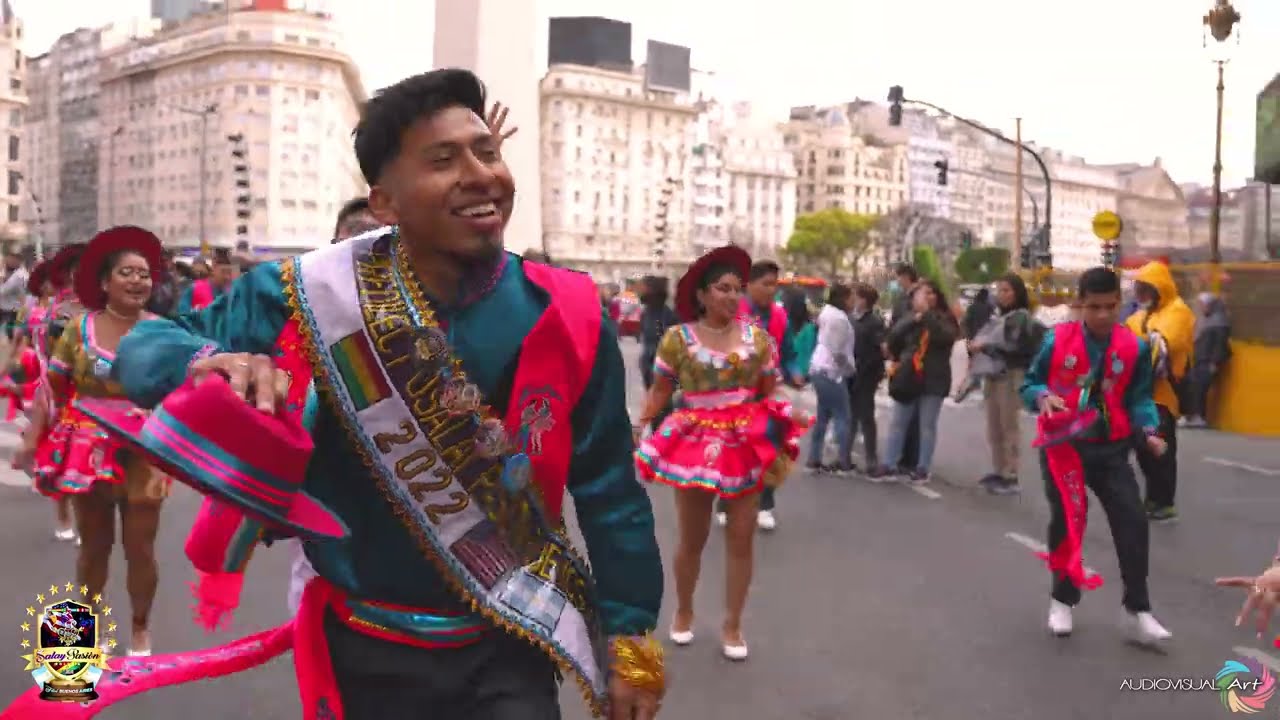 Salay Pasión Bolivia USA filial Buenos Aires - Av de Mayo 2022 UltraHD 4K