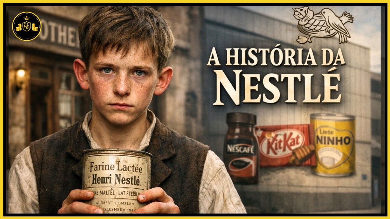 Como um MENINO POBRE Criou a NESTLÉ e Salvou Milhares de Vidas: A HISTÓRIA DA NESTLÉ