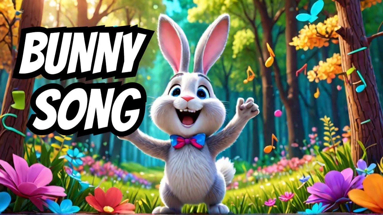 Bunny's Adventure: A Cute English Song for Kids