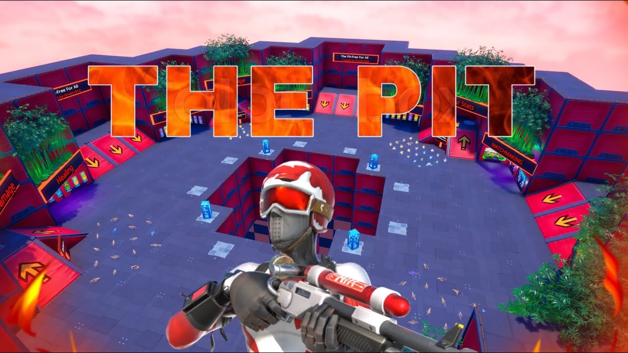 Fortnite my The Pit Map! #fortnite #mapcreator #uefn