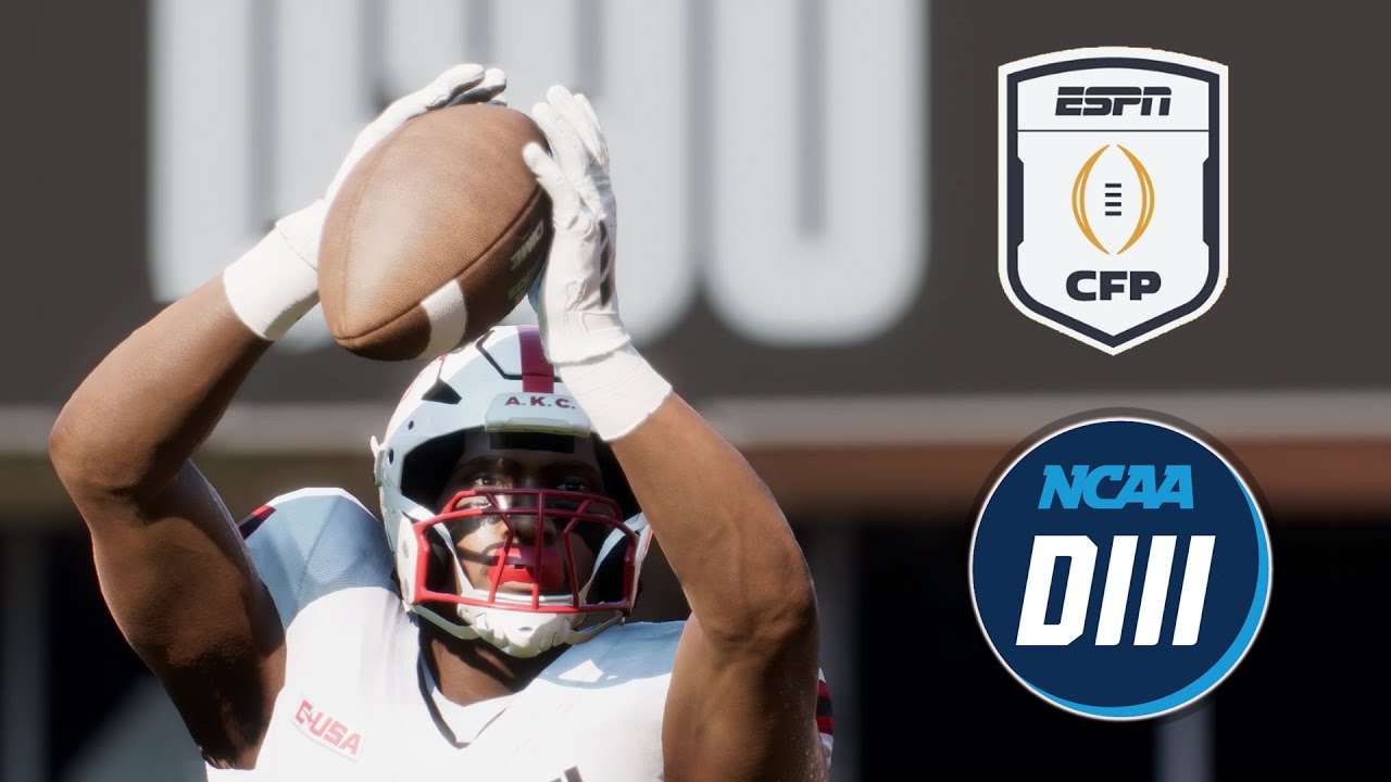 Simulating The CFB Playoff, But With The D3 Football Format!!