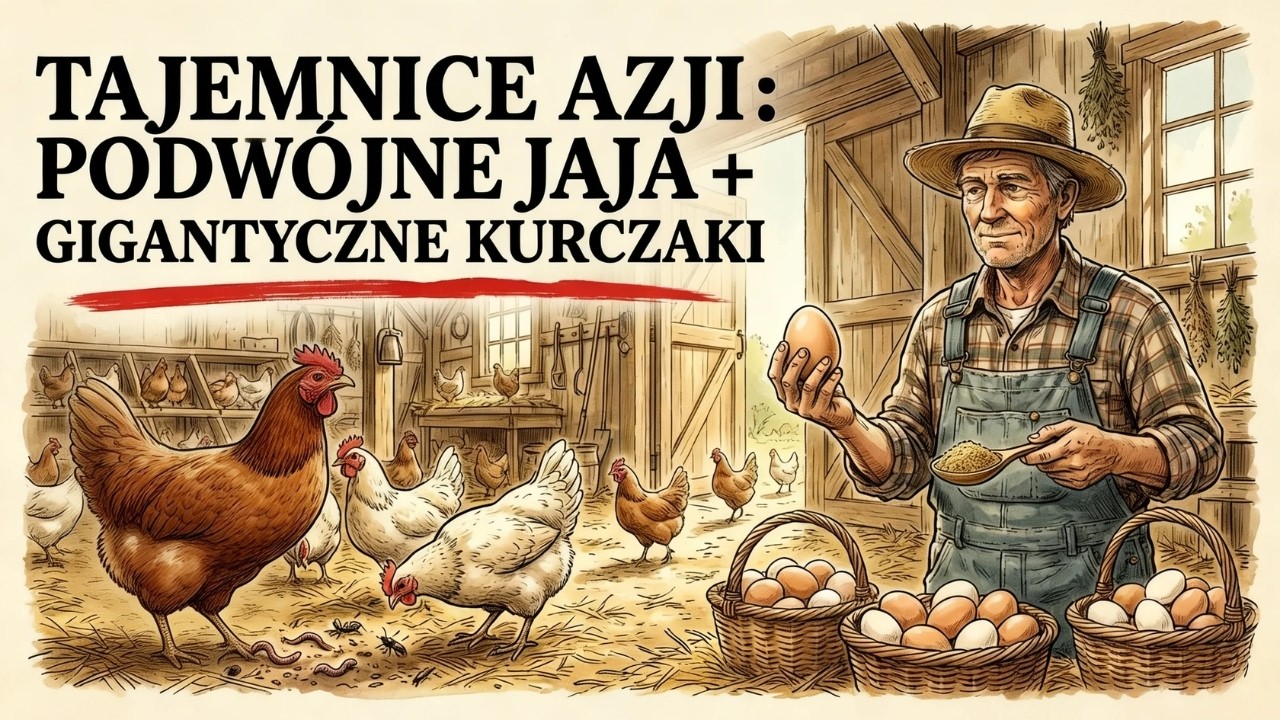 SEKRET Azji na PODWÓJNĄ ilość JAJ i GIGANTYCZNE kury Czy to działa?