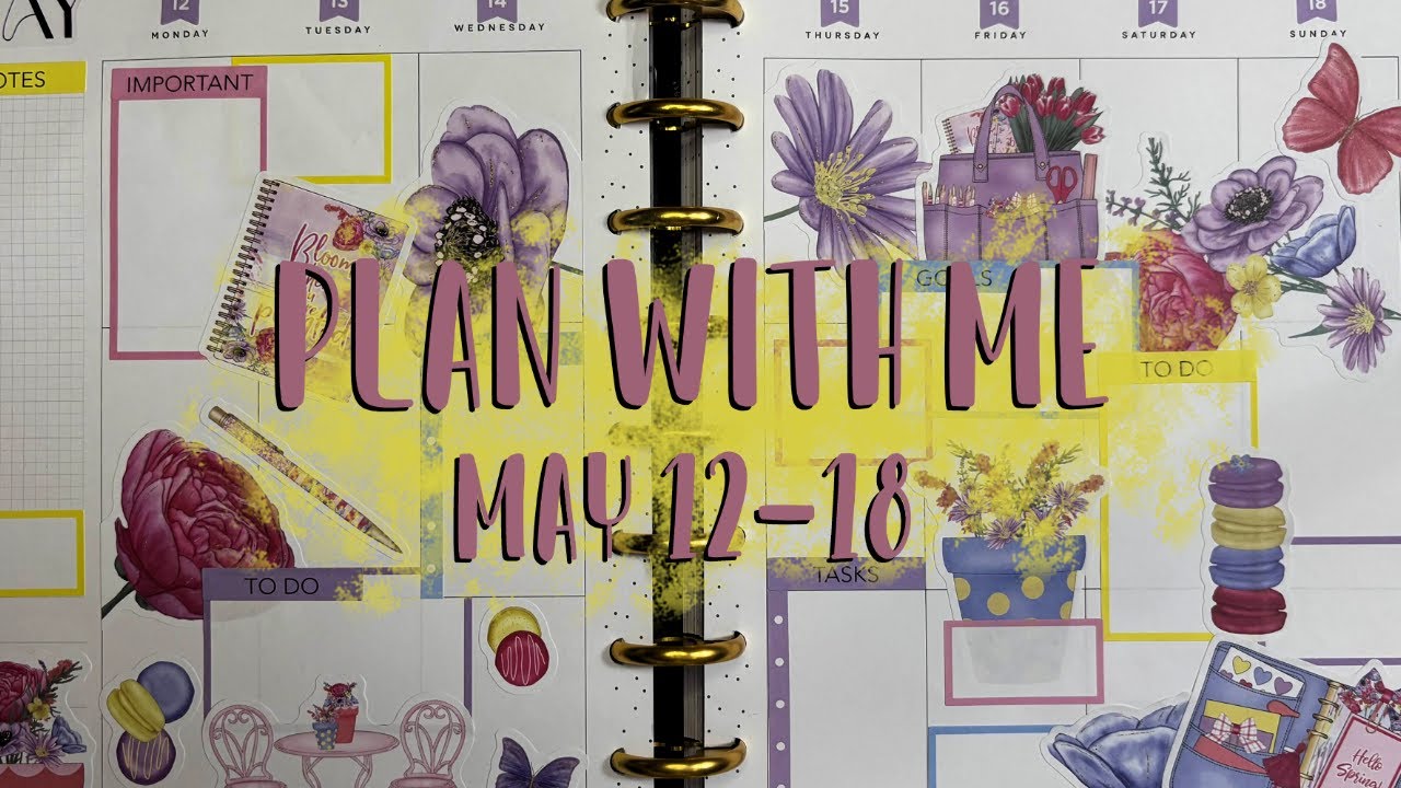 Plan With Me | May 12-18