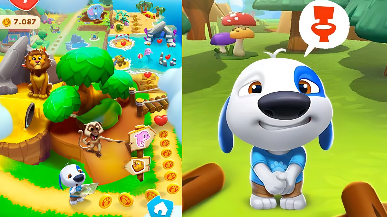My Talking Hank islands New update Gameplay Android ios 