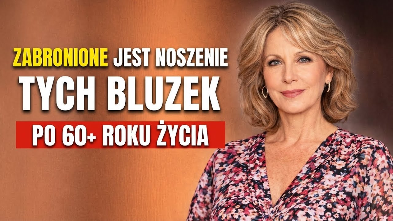 7 błędów z bluzkami, które kobiety po 60. roku życia muszą przestać popełniać teraz!