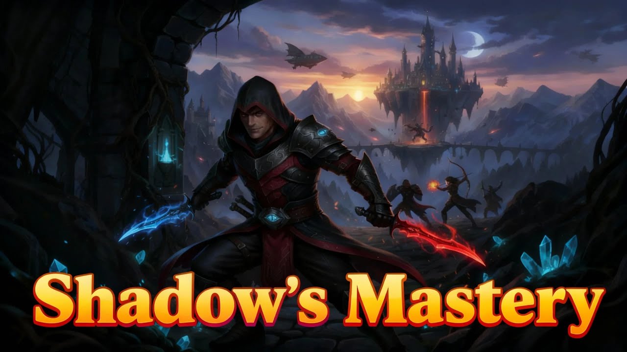 Shadow's Mastery: A Second Chance | Epic Fantasy - LitRPG Audiobook