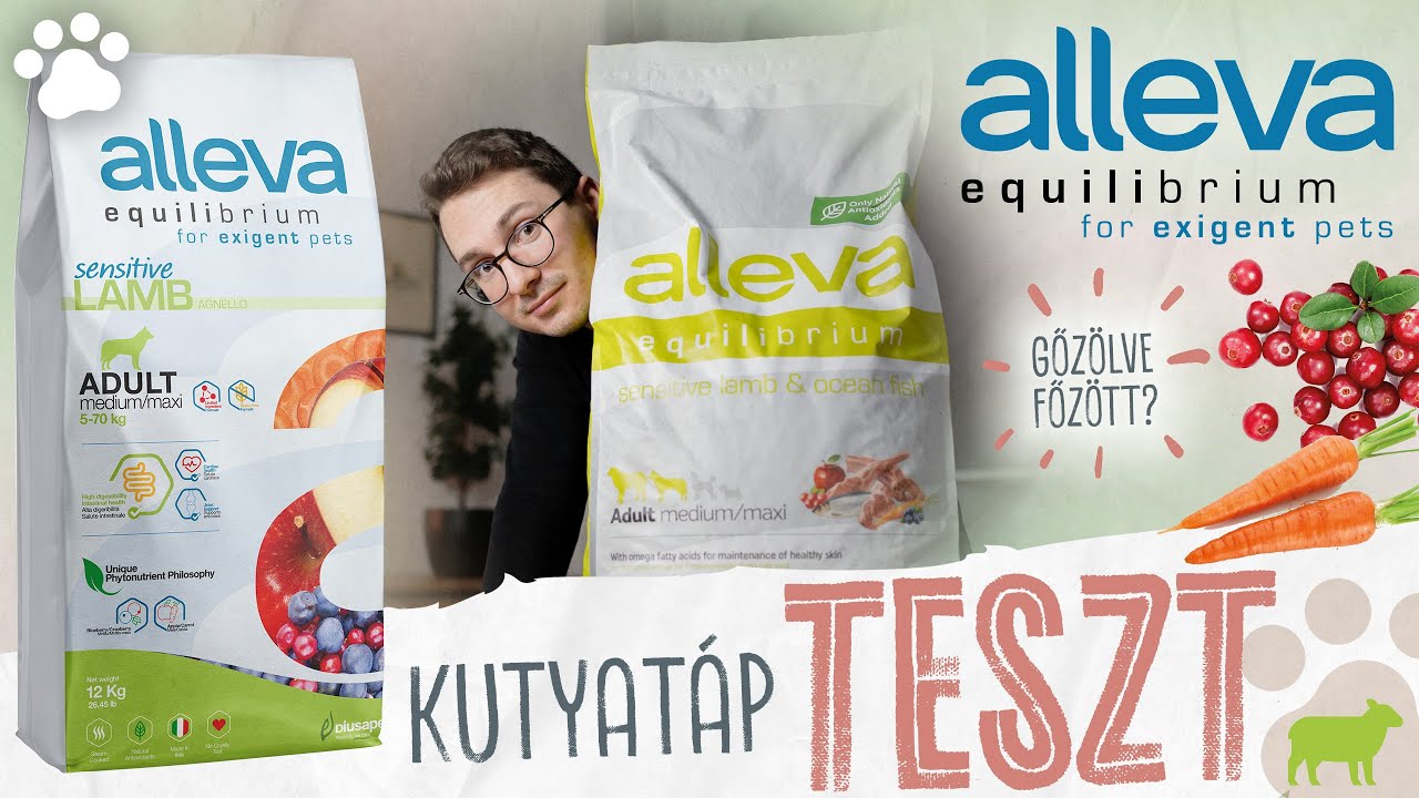 Alleva Equilibrium Bárány kutyatáp teszt!