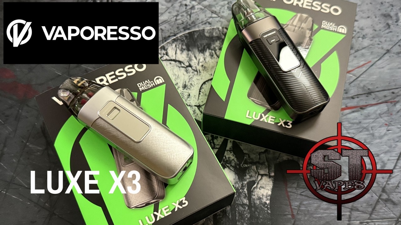 VAPORESSO LUXE X3 pod mod!!!