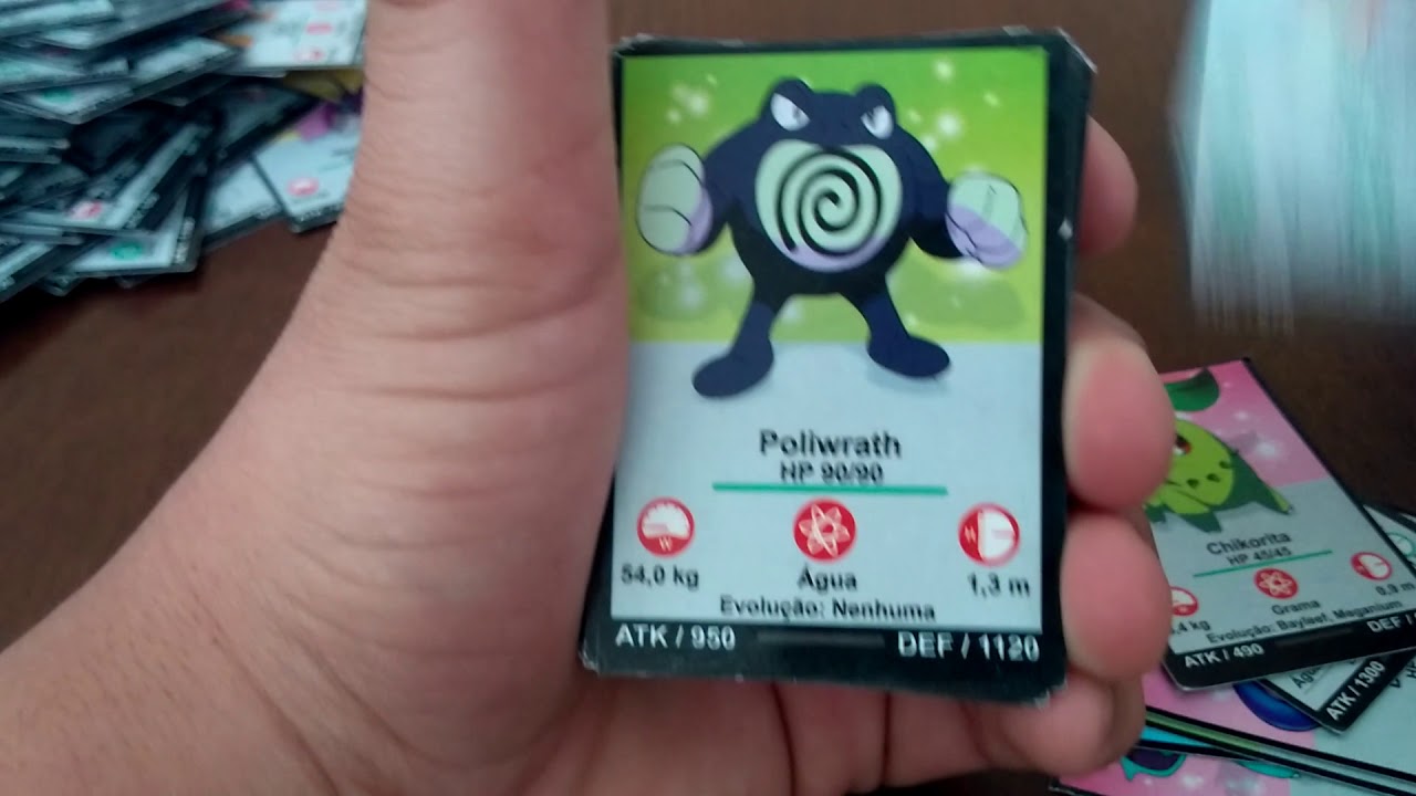 CARTINHAS DE POKÉMON GO 