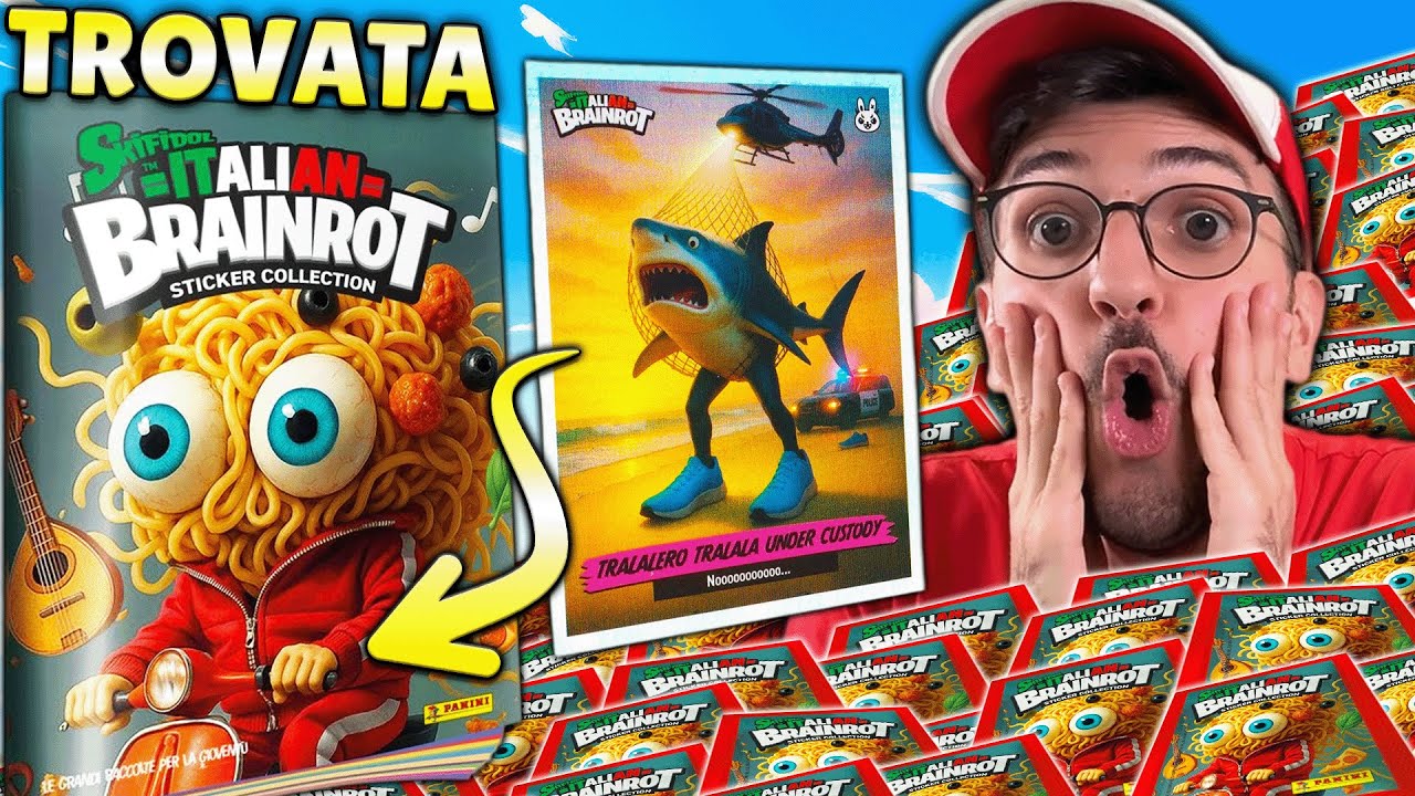 KEVIN TROVA TRALLALERO TRALLALA NUCLEARE nelle BUSTINE BRAINROT