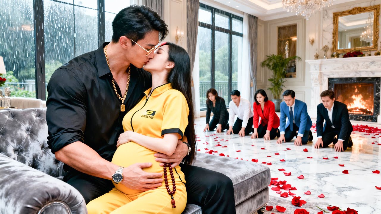 18-Year-Old Delivery Girl Pregnant, Abandoned—Baby’s Father Billionaire CEO Falls for Her First Day!