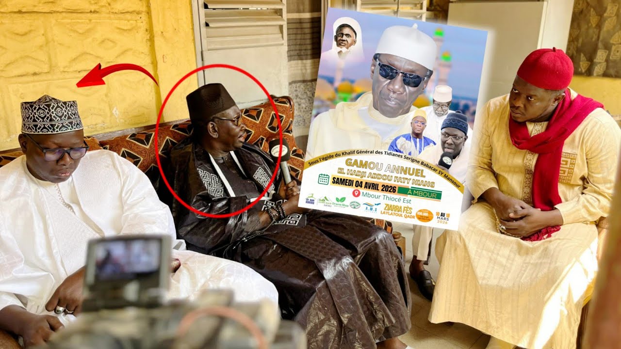 Préparatifs du Gamou : la délégation de Ch Ab Faty Niang en visite chez la marraine Adja Anta Gueye