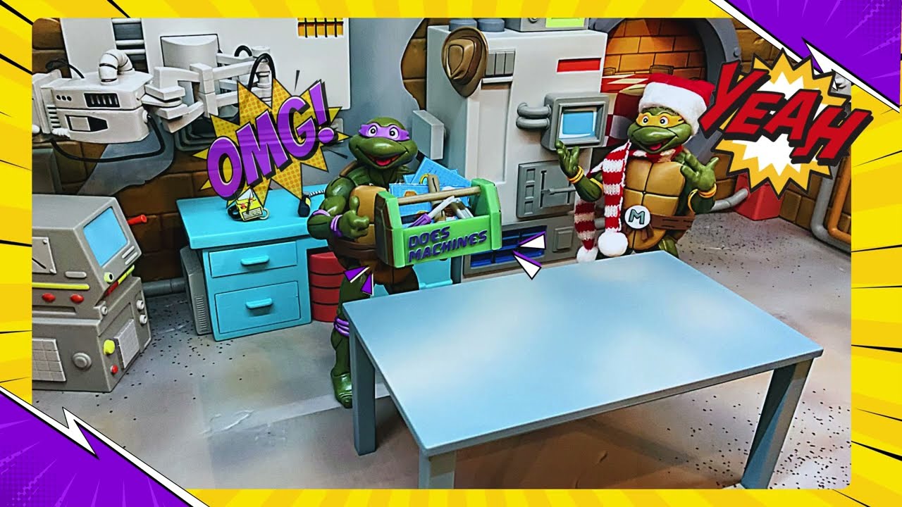 Donatello Laboratory Toolbox Set #tmntcollection #necatmnt #donatello #diorama #tmnt