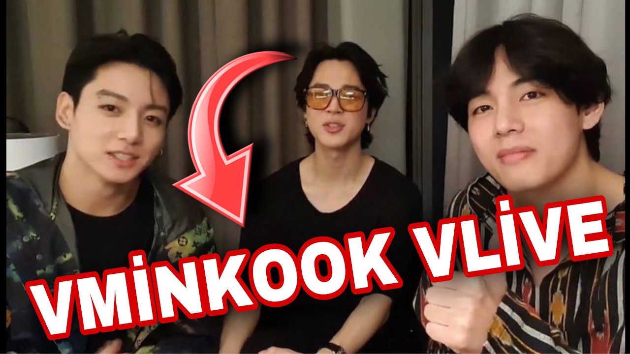 VMİNKOOK VLİVE CANLI YAYINI! NELER OLDU NELER???