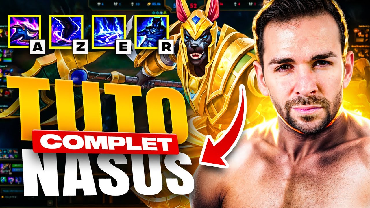 🔥TUTO COMPLET : COMMENT DETRUIRE LA GAME AVEC NASUS JUNGLE S15