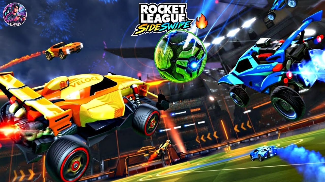 FIRST TIME PLAYING ROCKET LEAGUE SIDESWIPE… What Happened? 😳