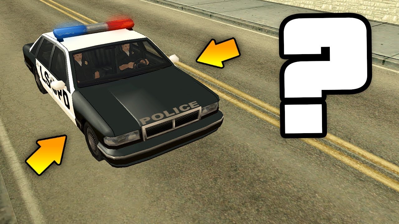 Куда уезжает ПОЛИЦЕЙСКАЯ МАШИНА в разных играх GTA ?!