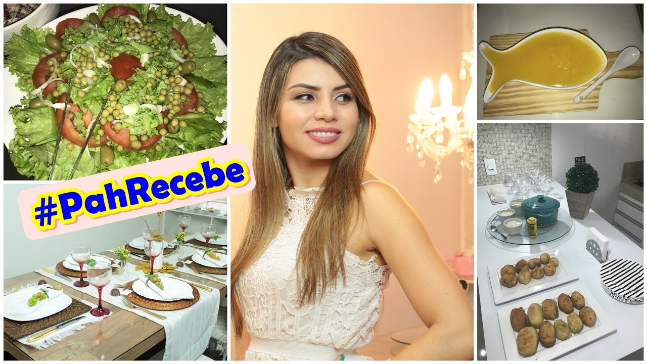 Vlog Recebendo a família almoço de Sexta Feira Santa | #PahRecebe  Paloma Soares