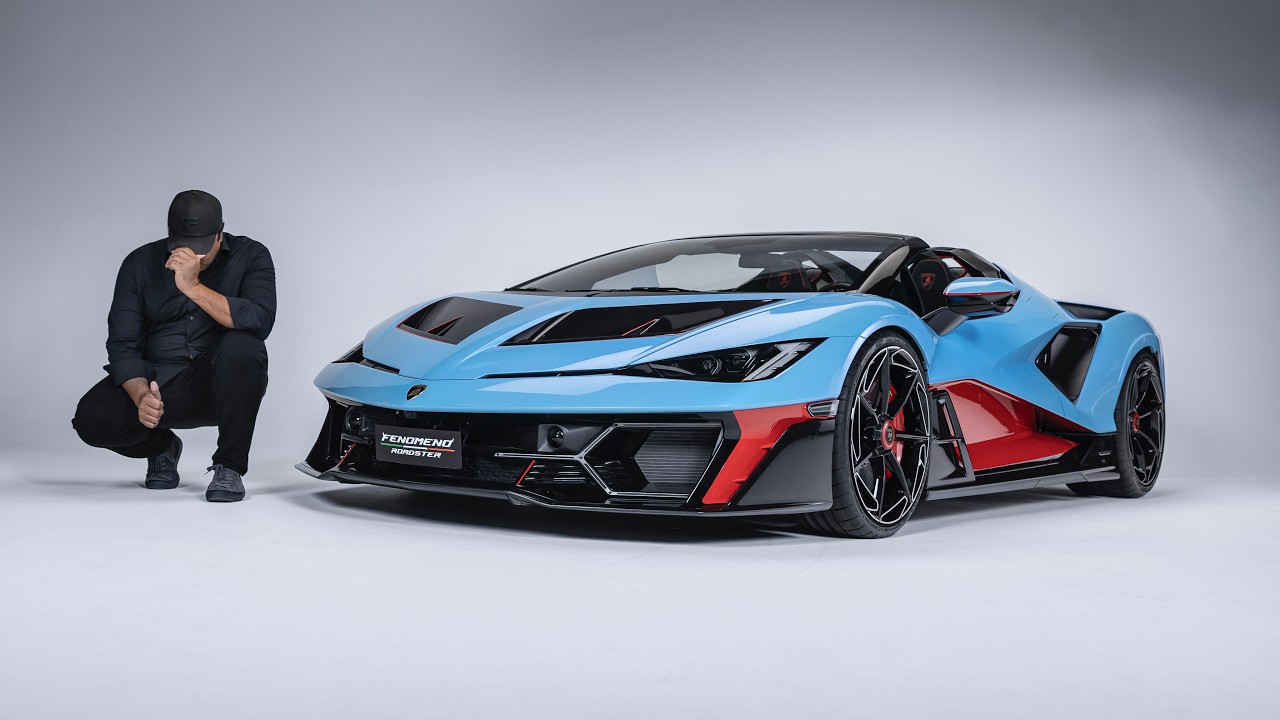 New Lamborghini Fenomeno Roadster 2026 | V12 World Premiere