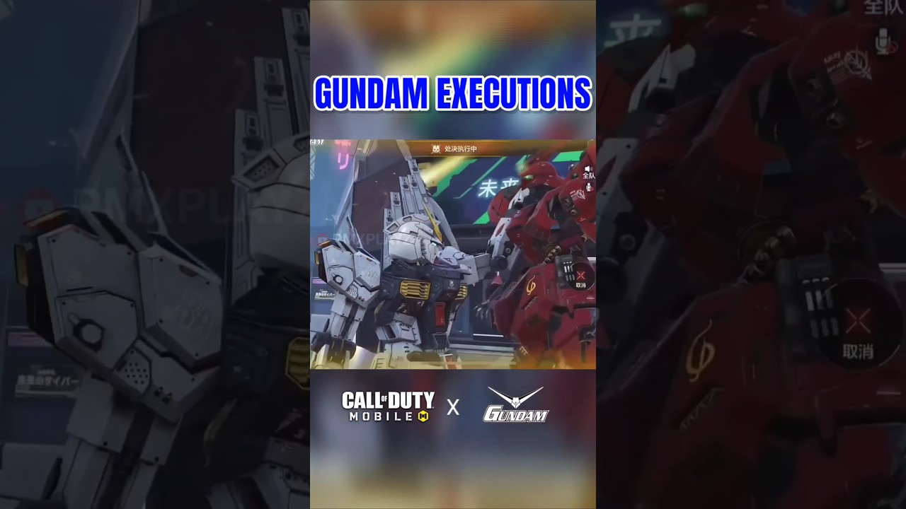 Exclusive Gundam Executions 💀🔥 in CODM