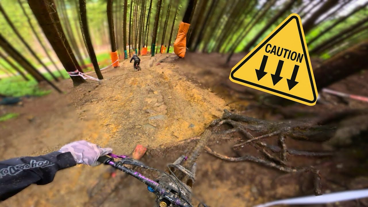 Leogang World Cup Track | Super Scary 💦😱!