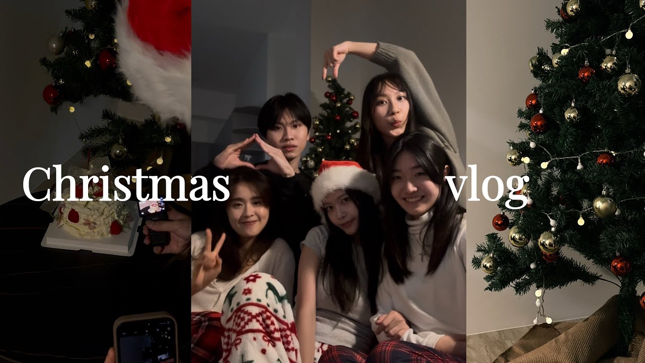 Christmas vlog💫｜真的沒有這麼多遊戲要玩