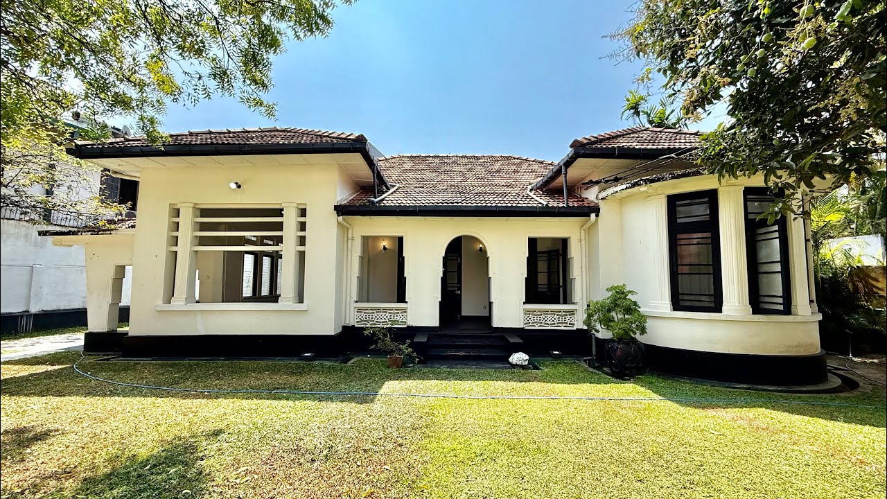 33 Perch Colonial Style House For Sale in Colombo 07 | 0777 929 618